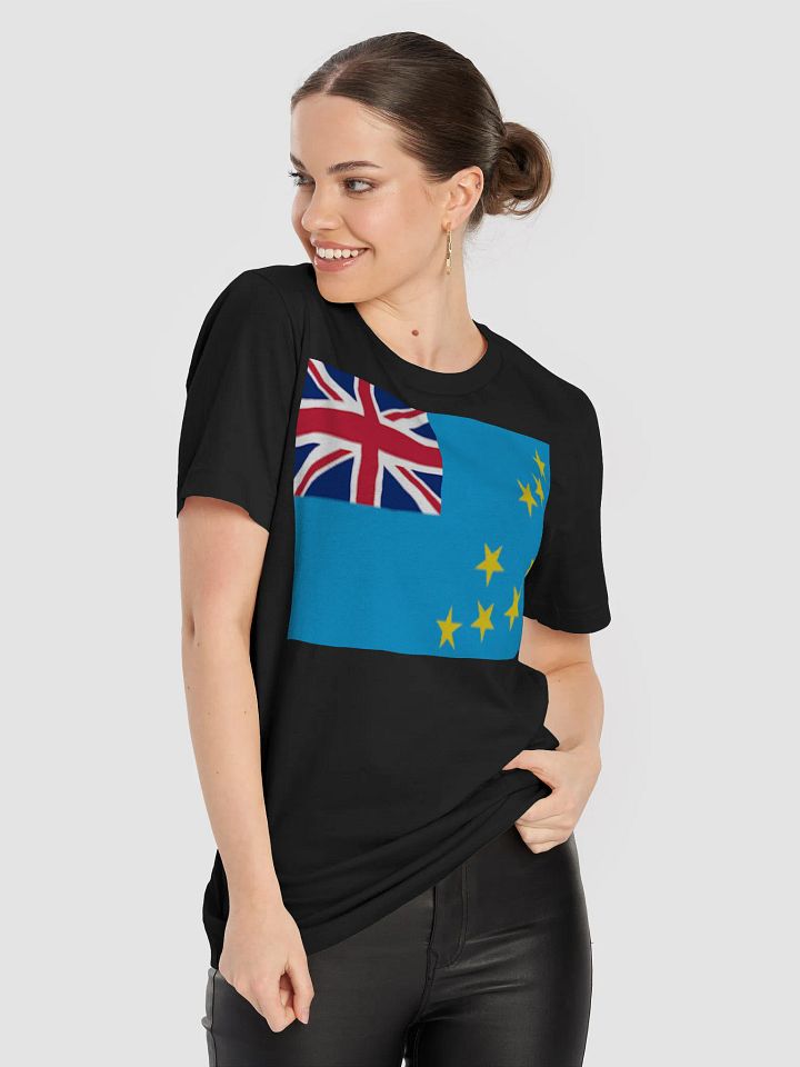 Graphic Grove Unisex Tuvalu Flag Patriotic T-Shirt - Supersoft Cotton product image (1)