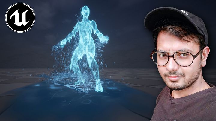 💦 Water Jump VFX | Character Splash & Dripping Effects | Unreal Engine 5 👉👉 Trailer 🎬 product image (1)