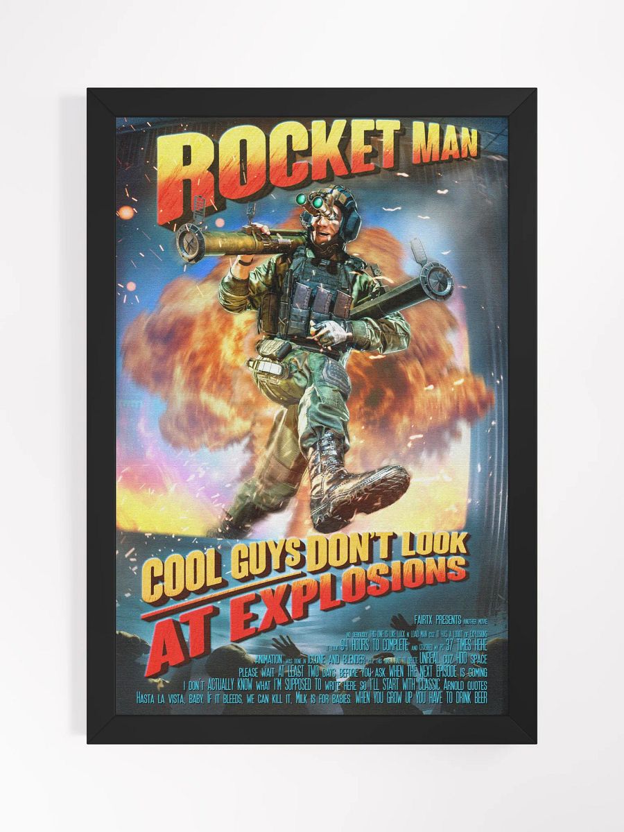 The Rocket Man Framed Poster product image (2)