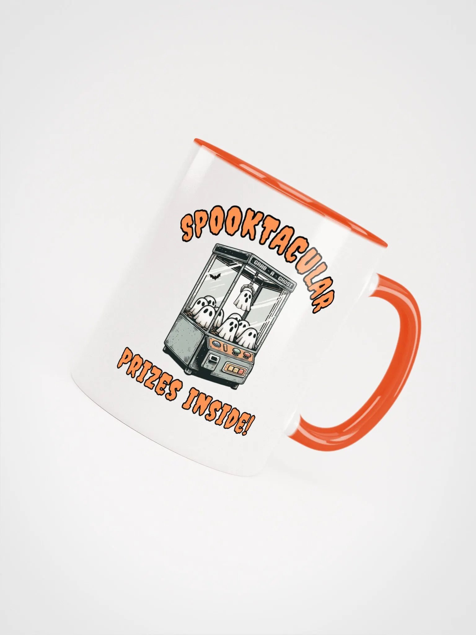 Spooktacular Ghost Claw Machine Ceramic Mug product image (5)