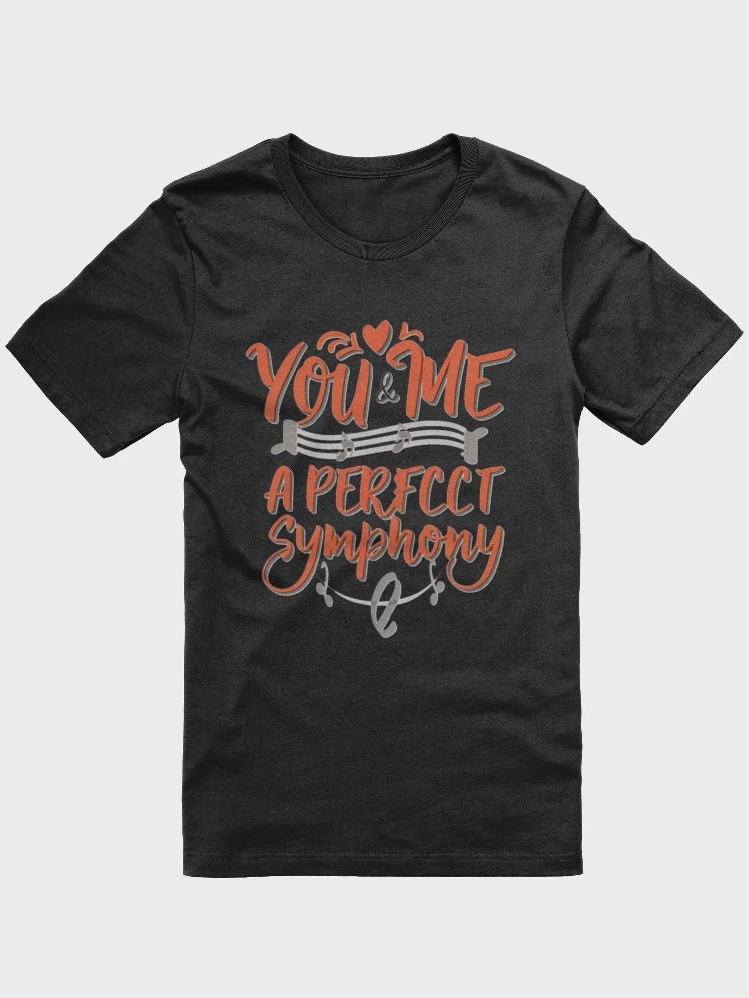 You & Me a perfect symphony T-shirt product image (3)