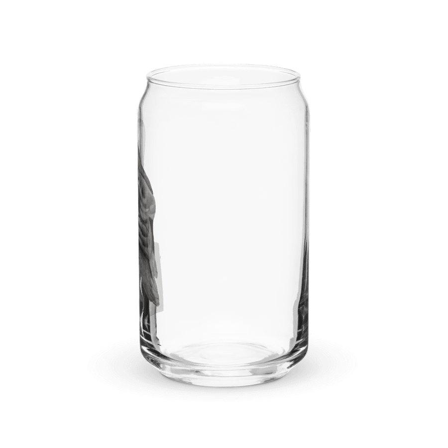 Barn Owl Drawing Glass Can Cup product image (39)