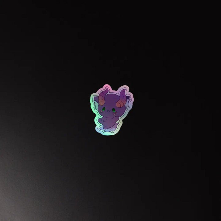 Dewey! Holo Sticker (Multiple Sizes) product image (2)