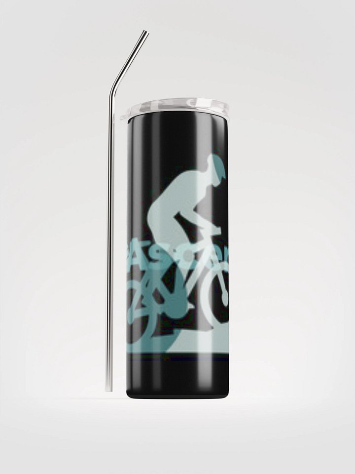 Ascend MTB Water bottle with Metal straw product image (1)