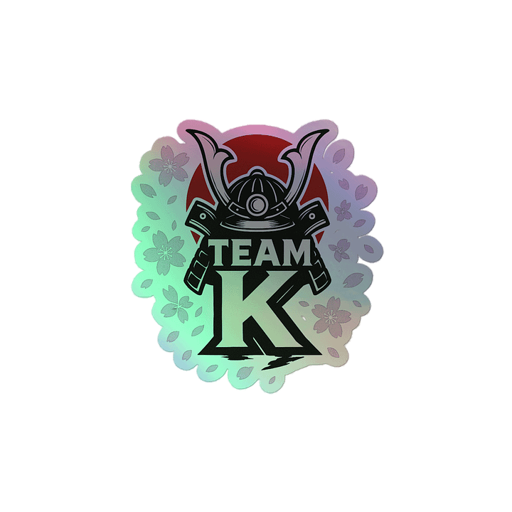 Team K Japan HOLOGRAPHIC" STICKERS product image (2)