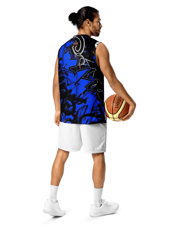 Urban Graffiti Basketball Jersey product image (4)