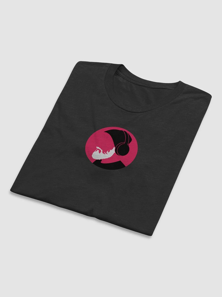 Queeb logo plain black tee product image (5)