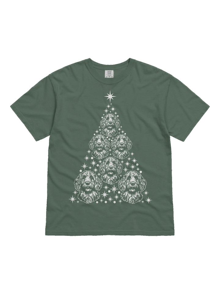 Labradoodle Christmas Tree T-Shirt product image (21)