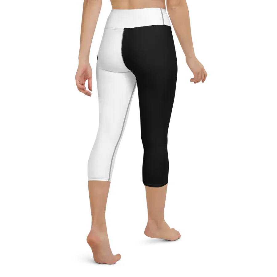 Copy of Fish Flexi Capri Yoga Leggings – 90s Vibes, Ultimate Comfort! product image (4)