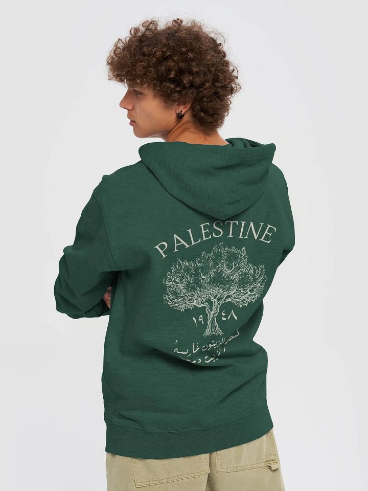 Olive Tree Palestine Zip Up Hoodie Unisex product image (1)