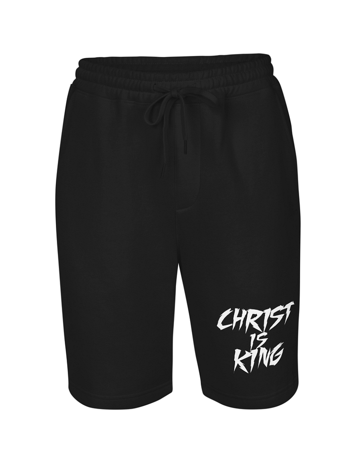 Christ is King Fleece Shorts product image (1)