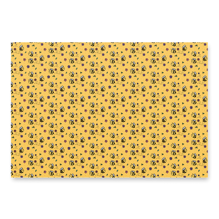 Bee Happy Wrapping Paper set product image (1)