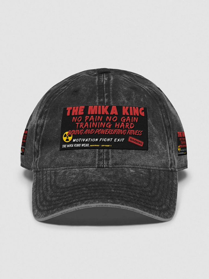 Gorra de entreno con lavado vintage de Otto y The Mika King Wear Desing Deluxe. product image (1)