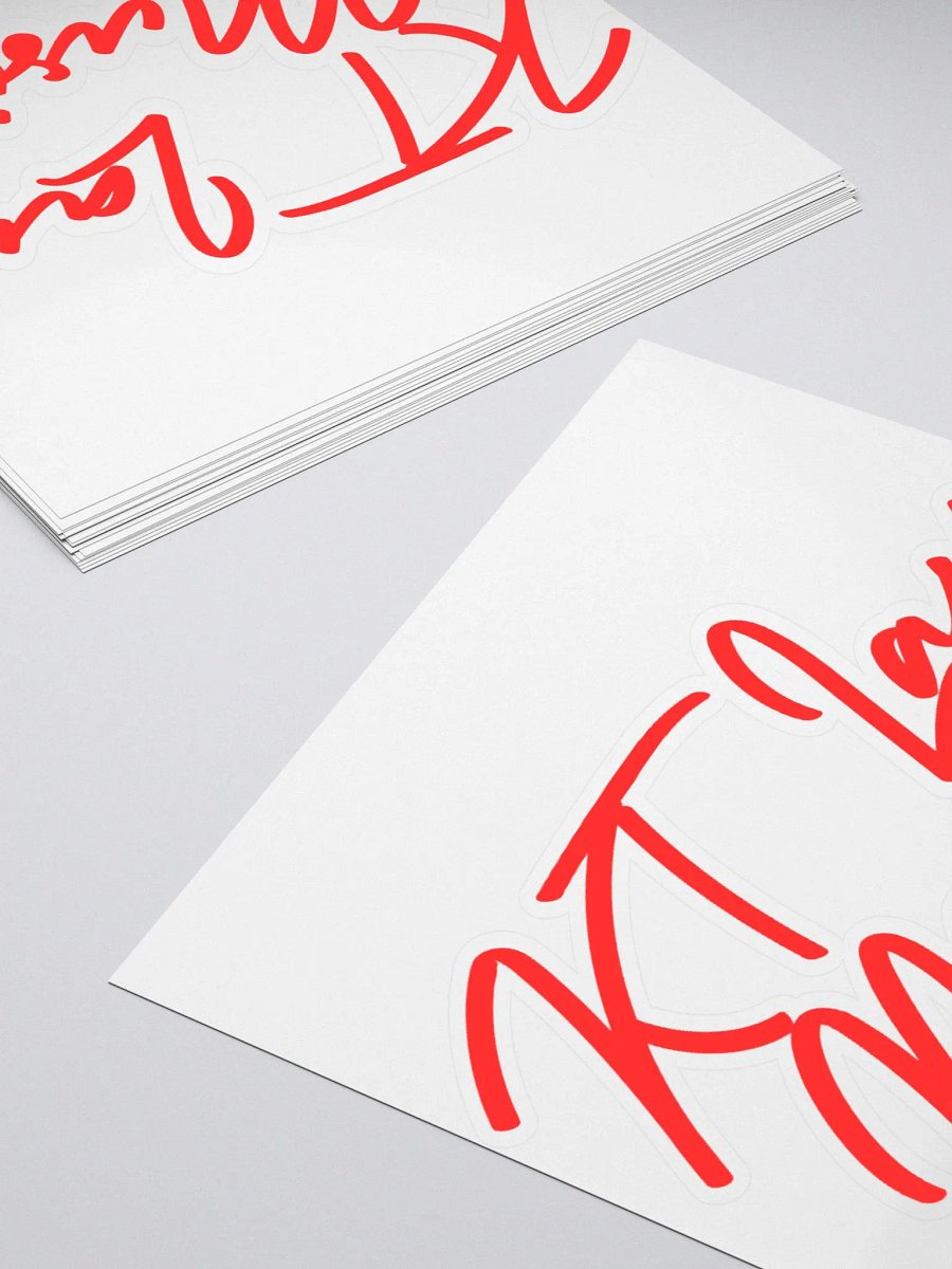 KT Lay Music Merch Logo Sticker product image (4)