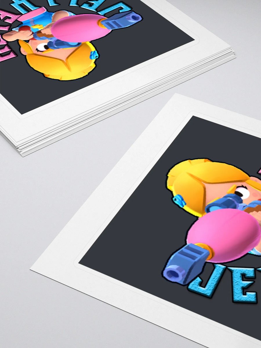 Jellyfish Piper Kiss Cut Stickers product image (12)