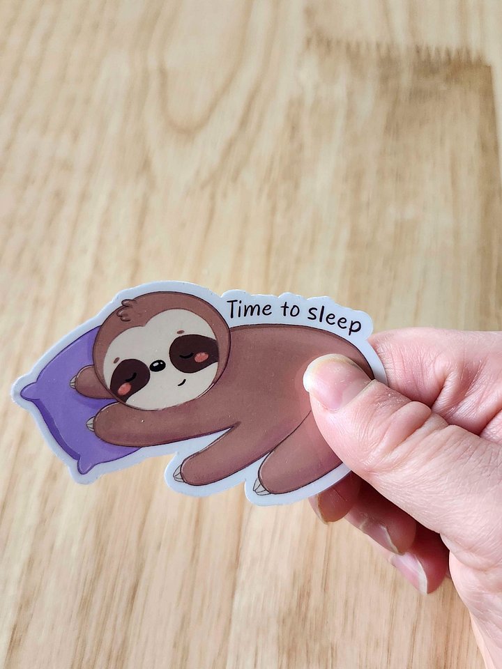 Time to Sleep Sloth Mental Health product image (2)