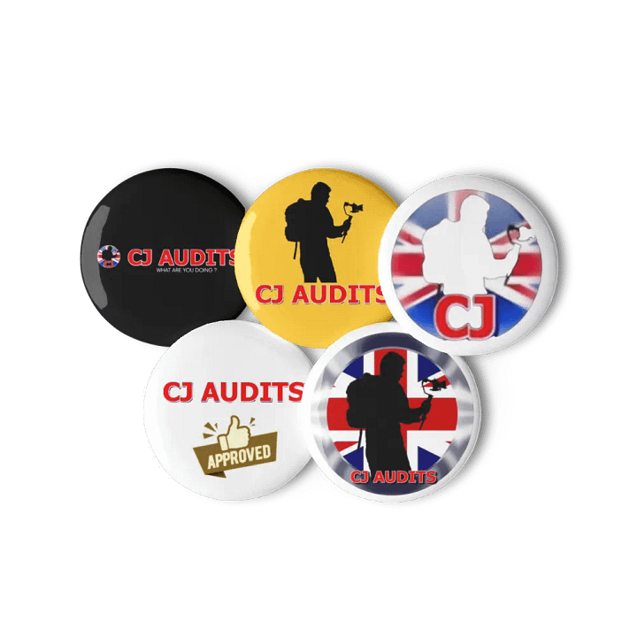 CJ Audits Mix Pin Buttons Set product image (3)