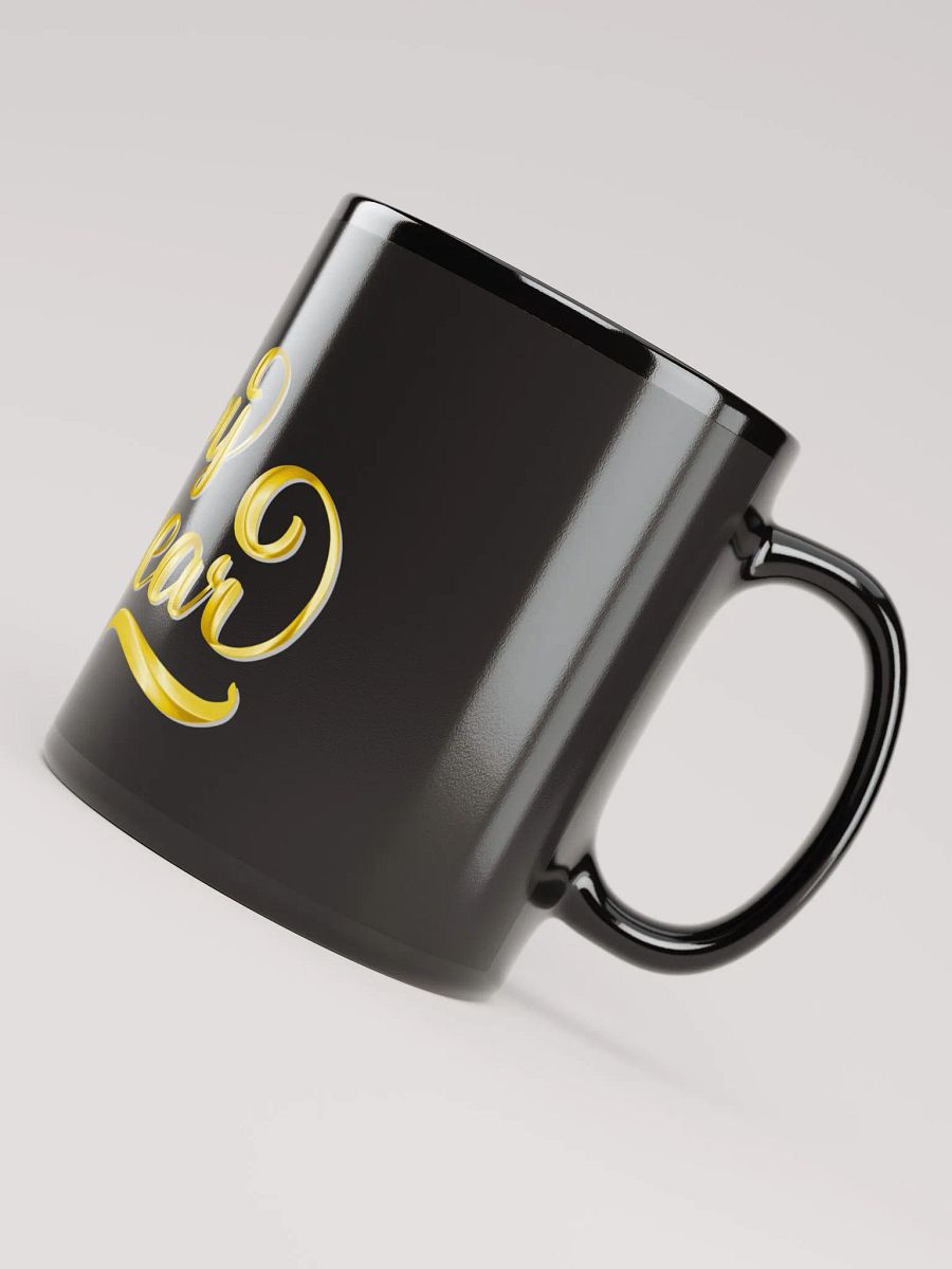 Black Glossy Mug - Happy new year product image (8)