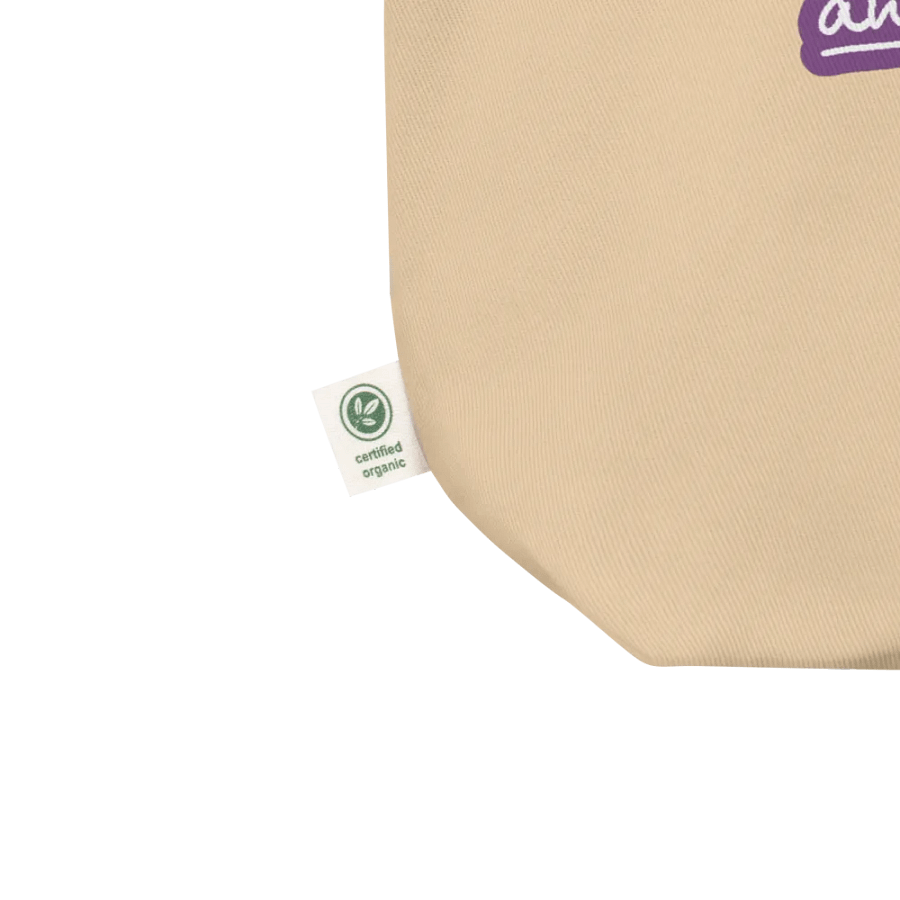 Bubbly and a B*tch (lined design, #763D7D) tote bag product image (5)