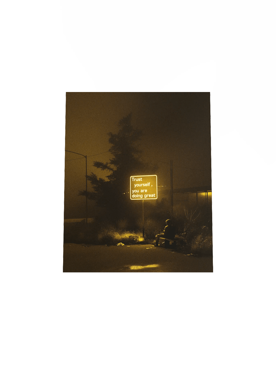 "Trust yourself" Matte Poster product image (23)