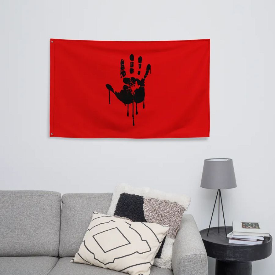 Dark As Midnight Flag product image (8)