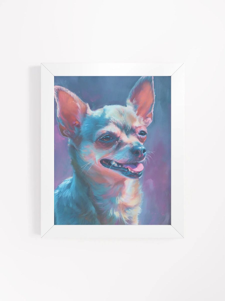 Vibrant Chihuahua Artistic Matte Poster product image (4)