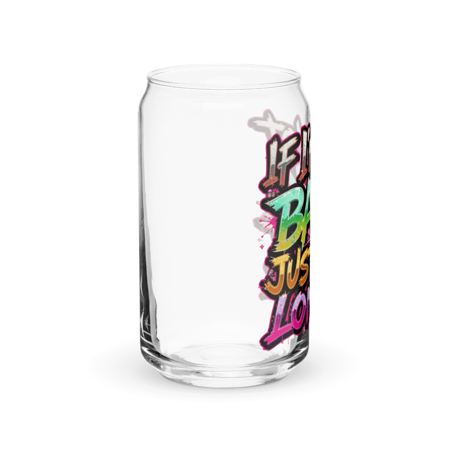 Graffiti Vibes Can-Shaped Glass product image (8)