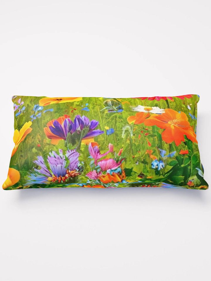 Nature's Embrace: A Bohemian Tapestry Throw Pillow product image (3)