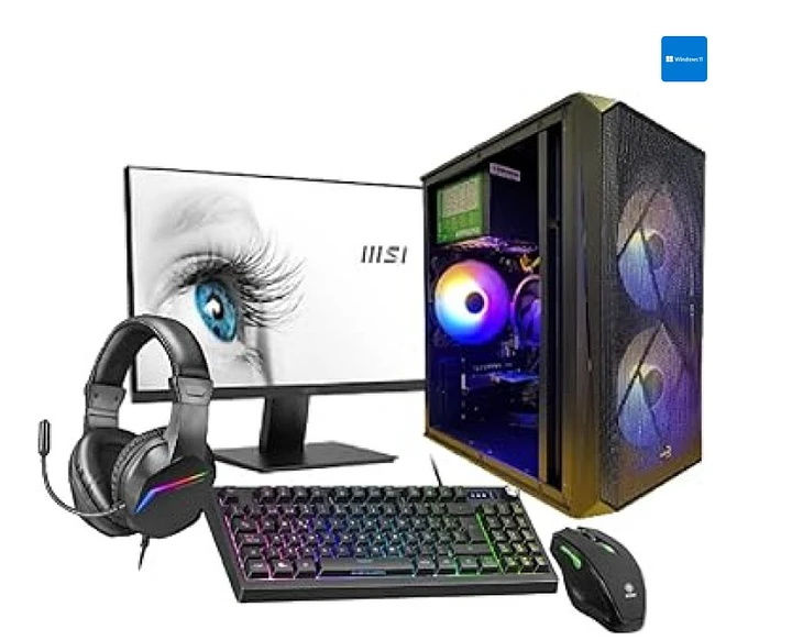 1498 PC Daiyu + Monitor FullHD + Combo Gaming product image (1)