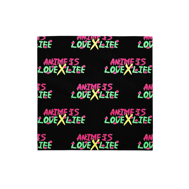 Anime Is LXL Bandana product image (1)