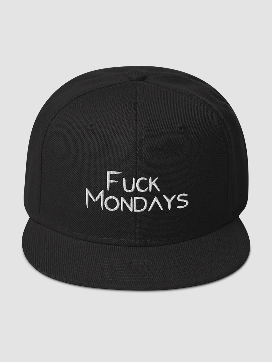 Fuck Mondays Snapback Hat - Otto Cap 125-978 product image (1)