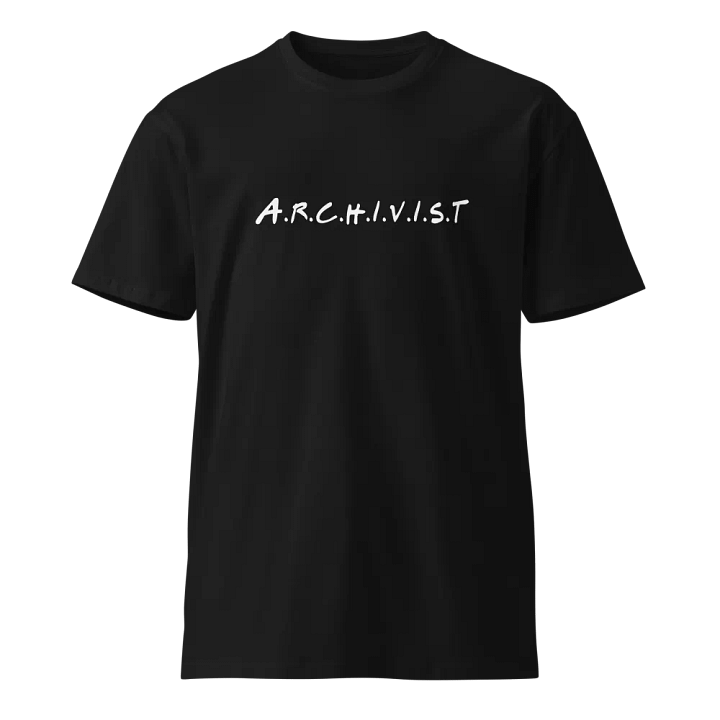 Archivist Unisex Premium T-Shirt product image (1)