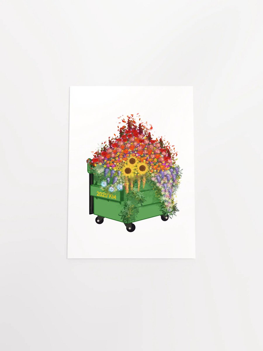 Dumpster Garden Print (no text) product image (27)