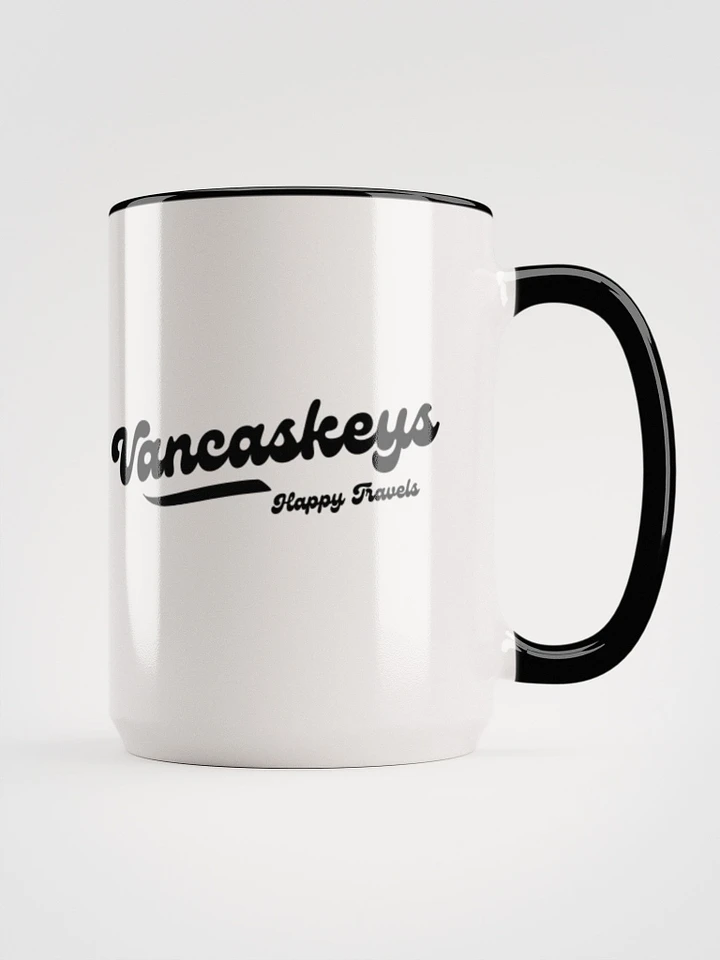 15oz. Coffee Mug (Black Two Logos) product image (1)