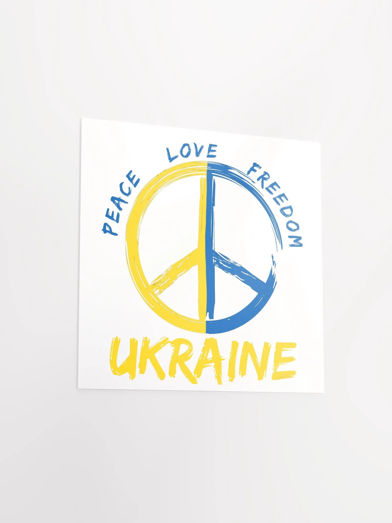 PEACE LOVE FREEDOM UKRAINE product image (11)
