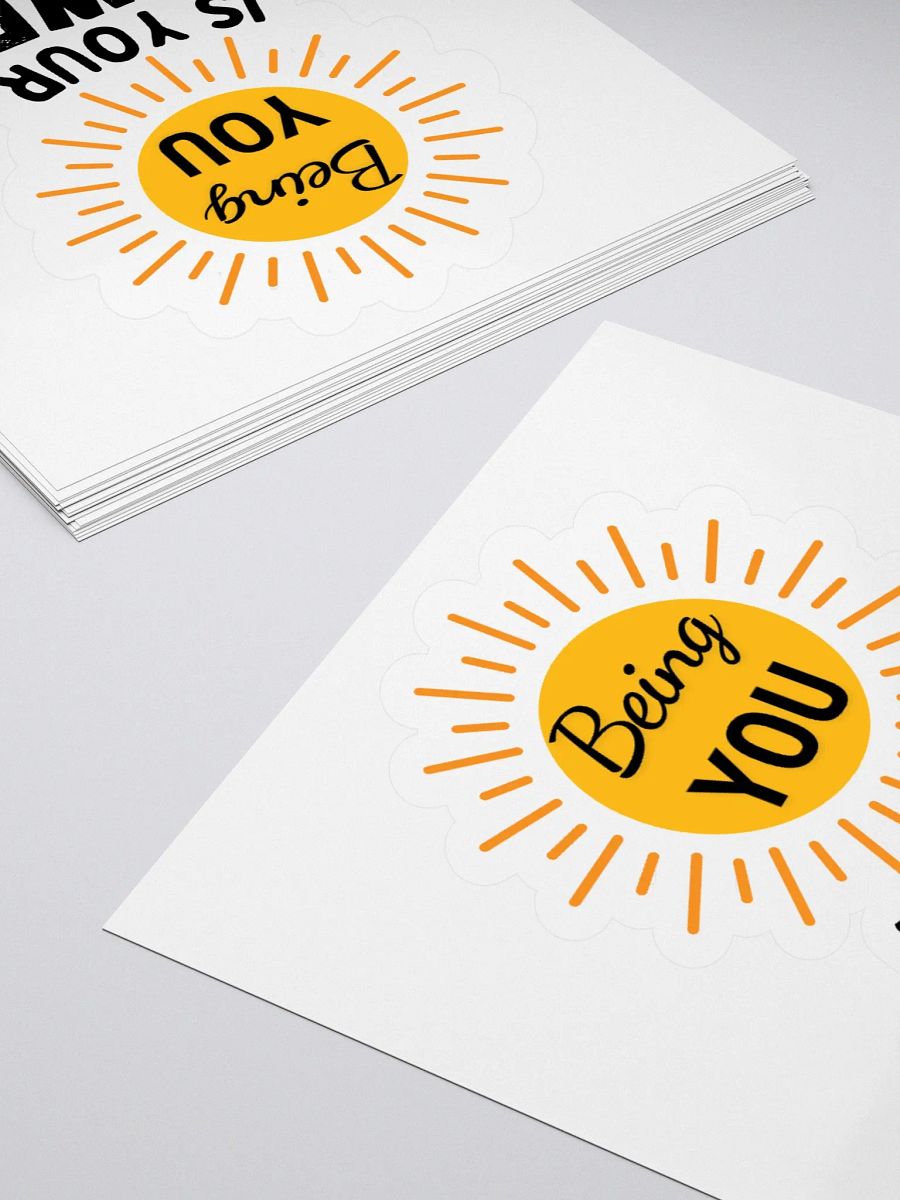 'Being You is Your Power' Sticker product image (10)