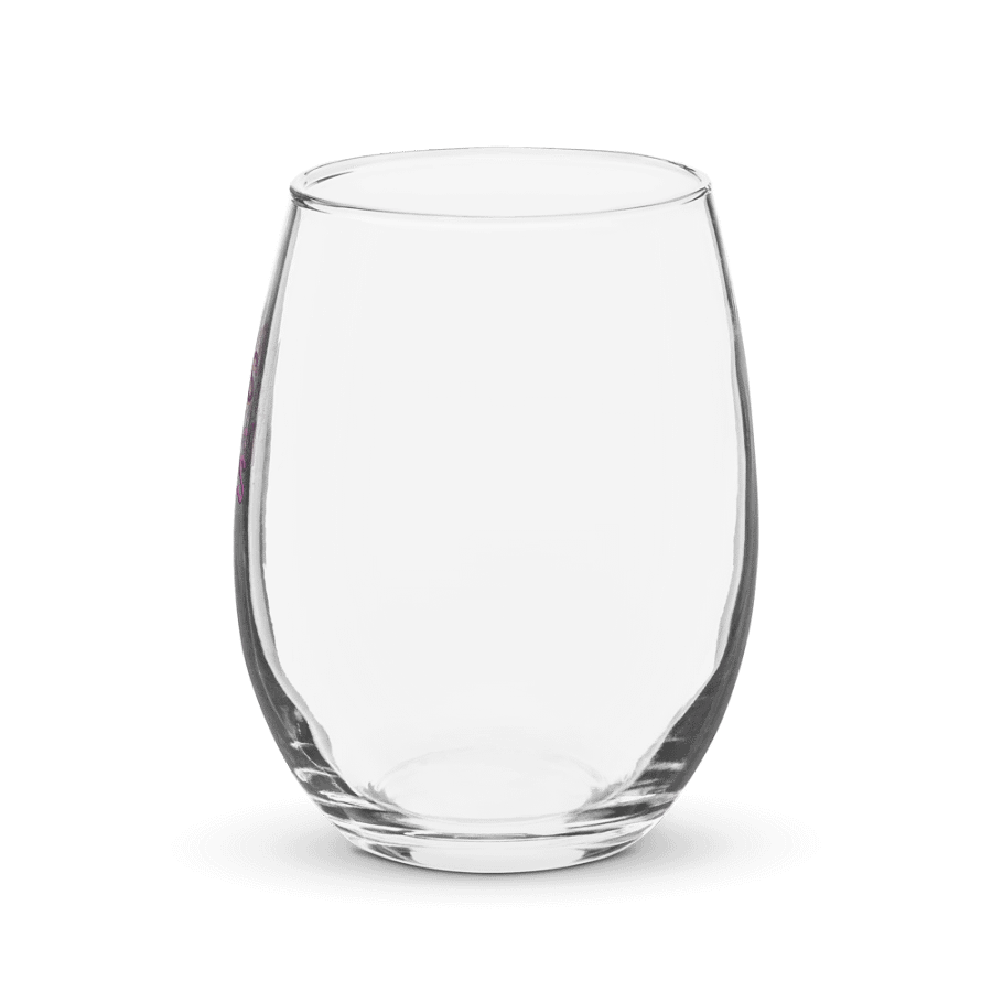 Rainbow Besties Stemless Wine Glass product image (3)