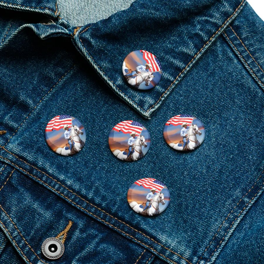 Ride for Freedom Pin Button Set product image (16)