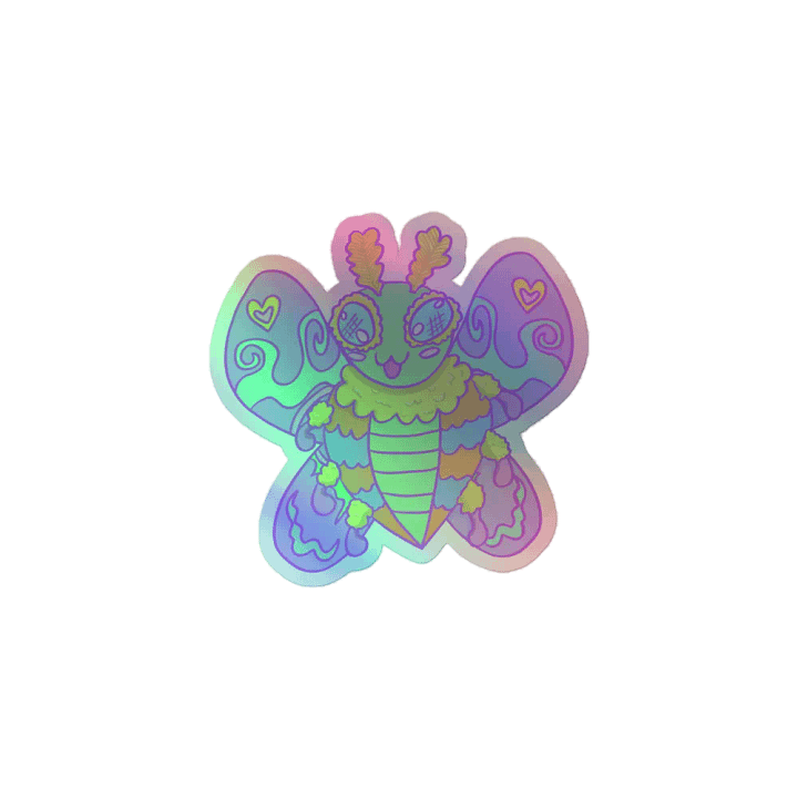 Uwuju Holographic Sticker product image (1)