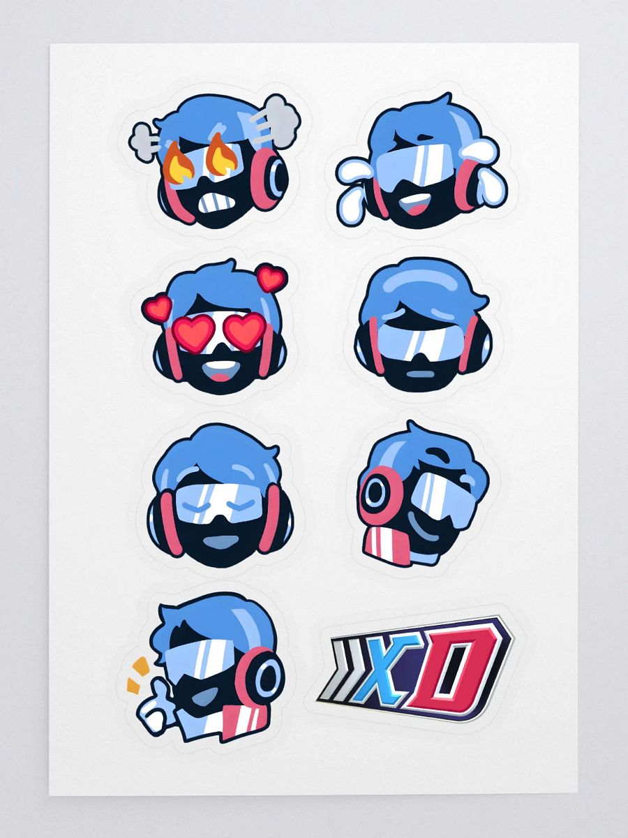 Spin Rhythm XD Jim Rhythm Sticker Sheet product image (3)