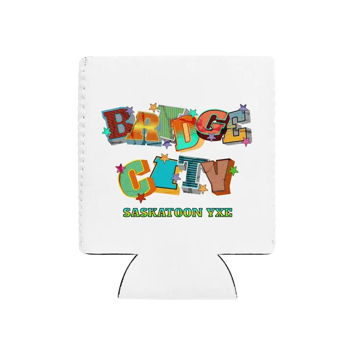 Bridge City Saskatoon Saskatchewan YXE Starry Night Can Cooler product image (1)