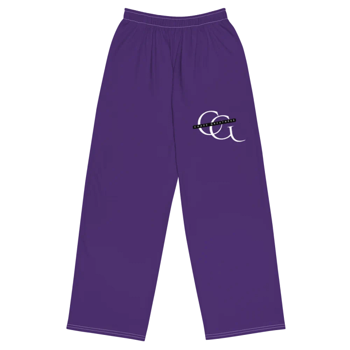 CG Purple Unisex Wide-Leg Pants product image (1)