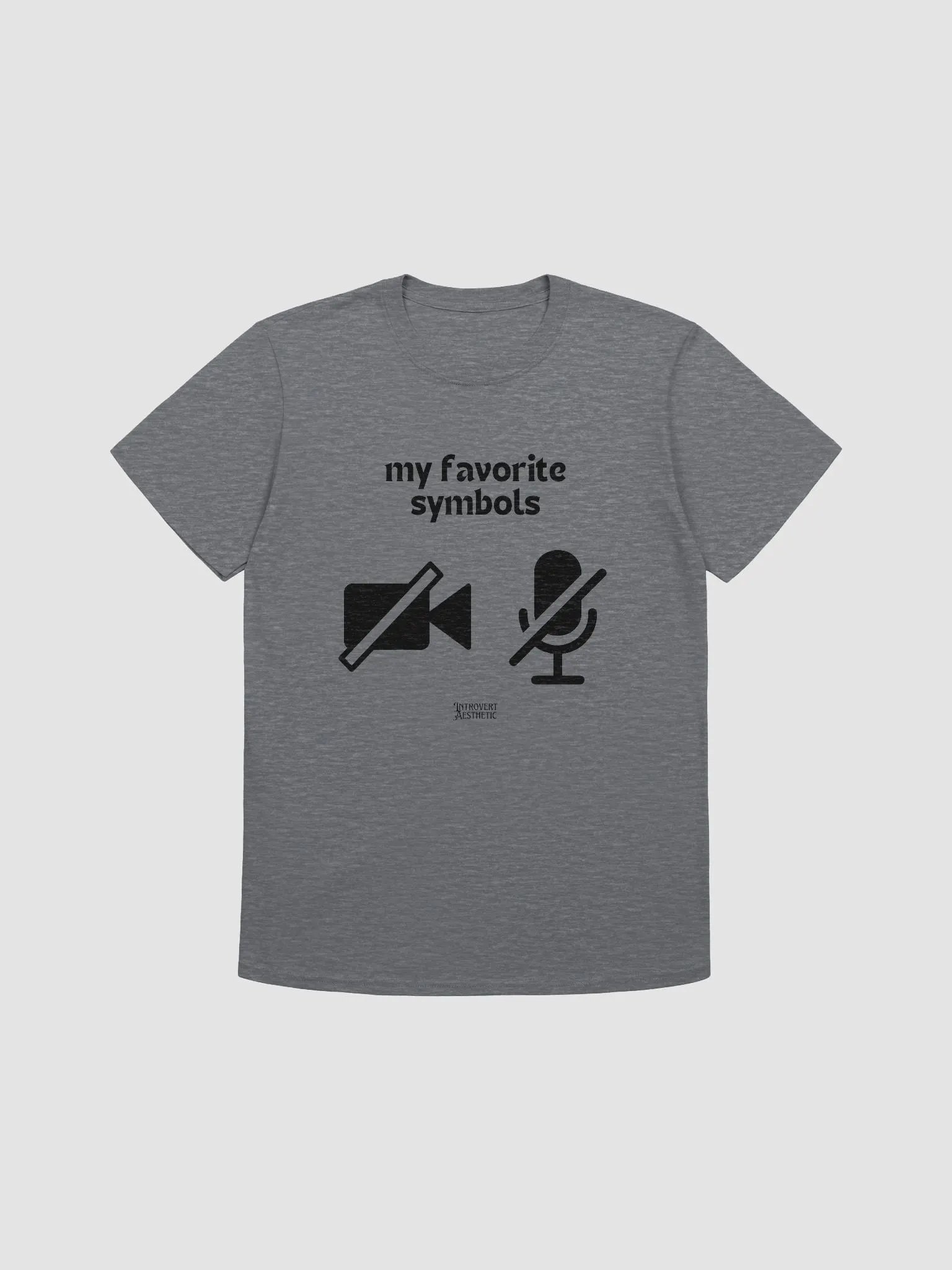Favorite Symbols Comfort T-Shirt product image (1)