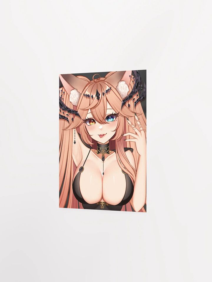 Dark Peach Poster (Booba Mousepad design) product image (2)