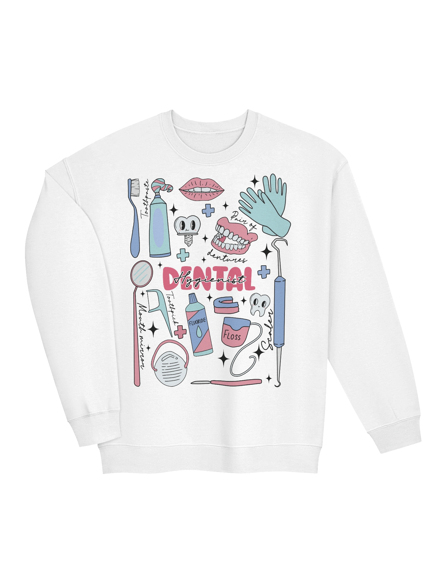 'Can't Talk, Doing Dental Hygienist Stuff' Sweatshirt product image (31)