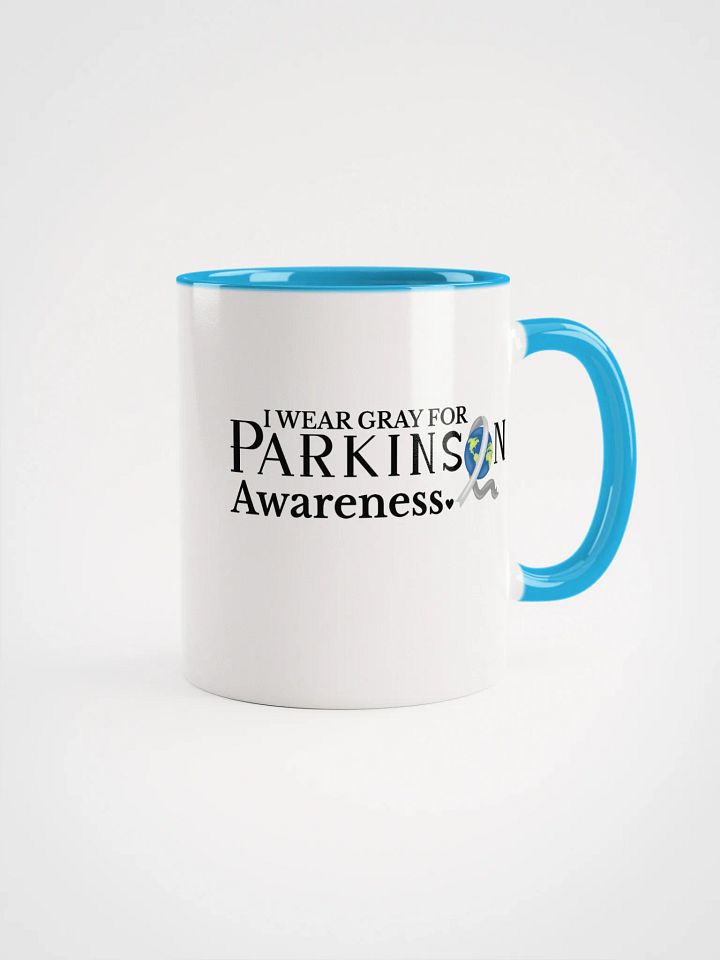 I Wear Gray For Parkinson`s Awareness, Ceramic Mug product image (1)