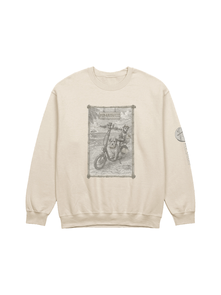 The George & Toddy: Scootin' through Pup-aritaville Sweatshirt product image (9)