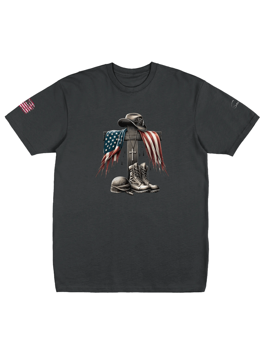 Patriotic Distressed Flag Tee product image (7)