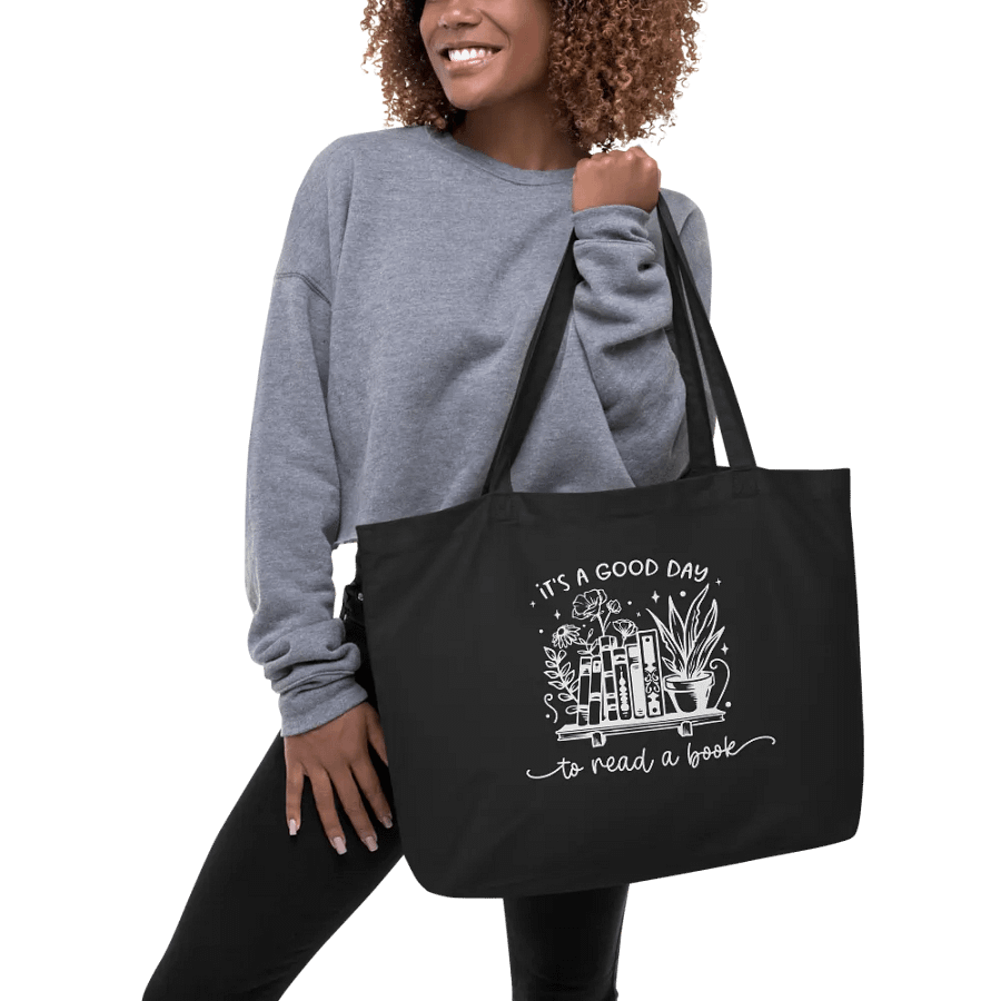 It's A Good Day To Read A Book Bag product image (5)
