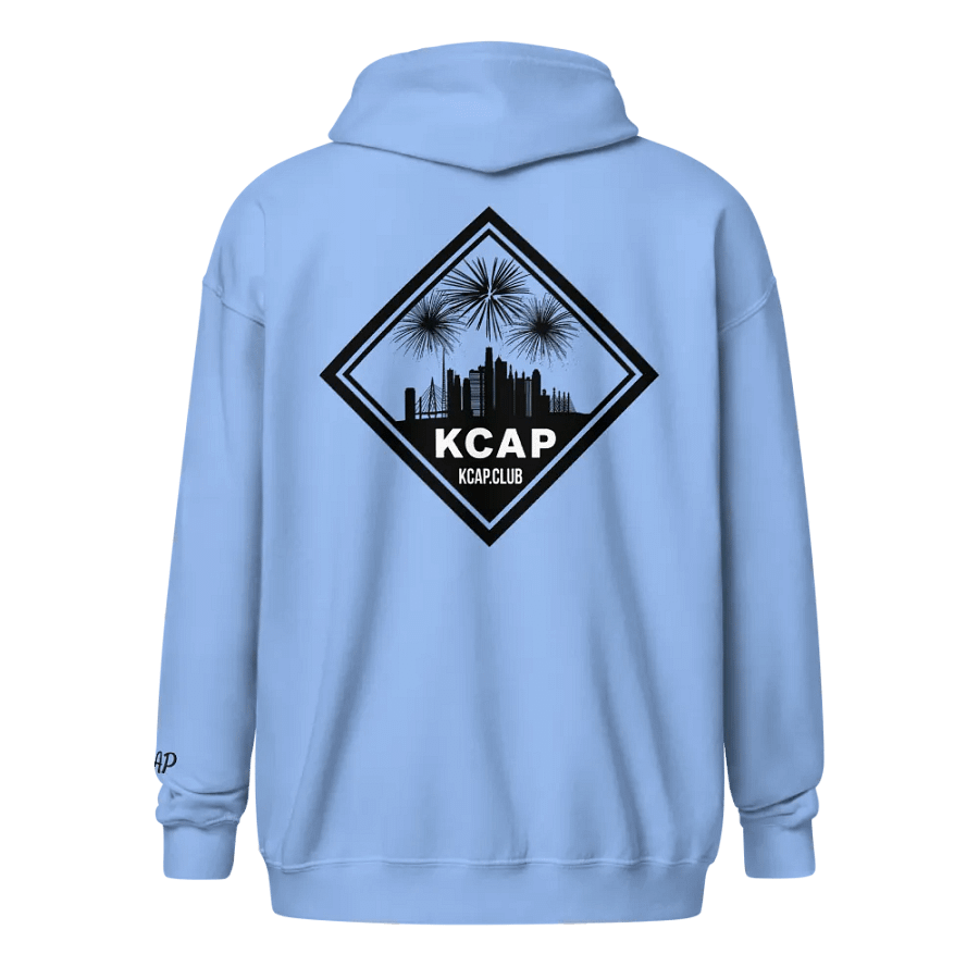 Zip Up Hoodie - Black Logo product image (1)